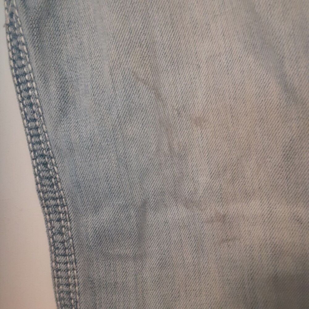 BKE Fulton Jeans Men's 29R Bootcut Low Rise Medium Wash Blue Stretch Distressed - Picture 10 of 13